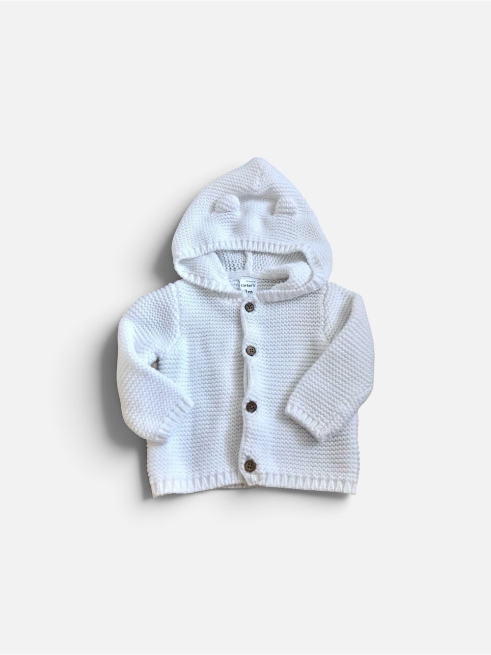 3/$25 Carter's Knit Hooded Sweater